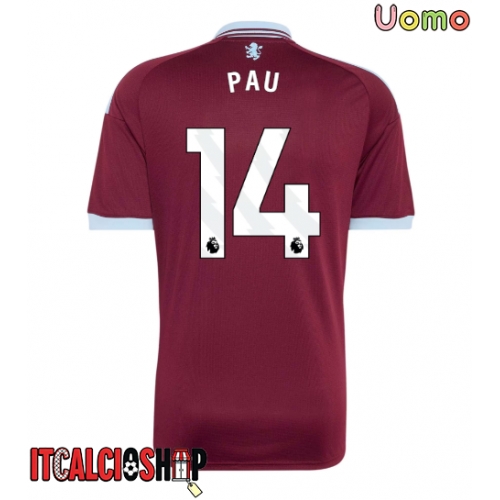 Aston Villa Pau Torres #14 Prima Maglia 2026-27 Manica Corta
